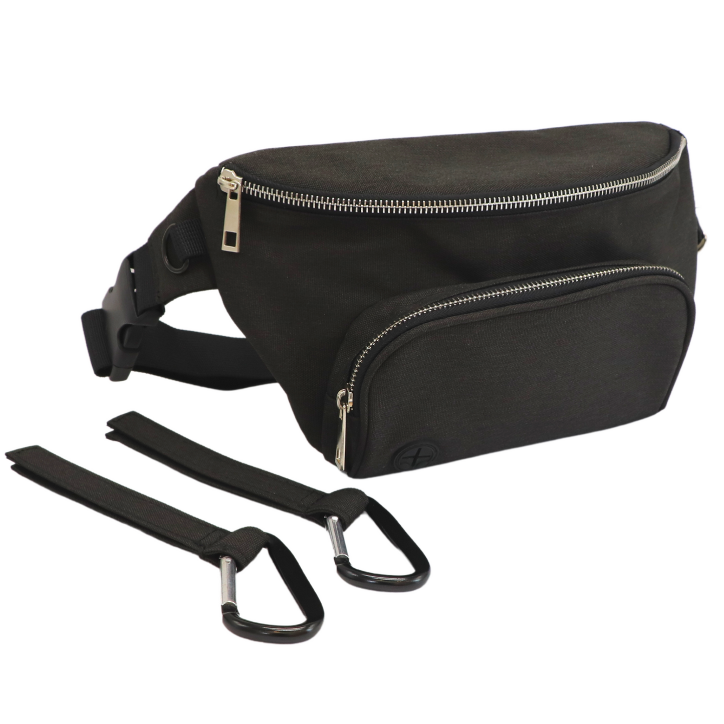 Fanny Pack Diaper Bag - Black