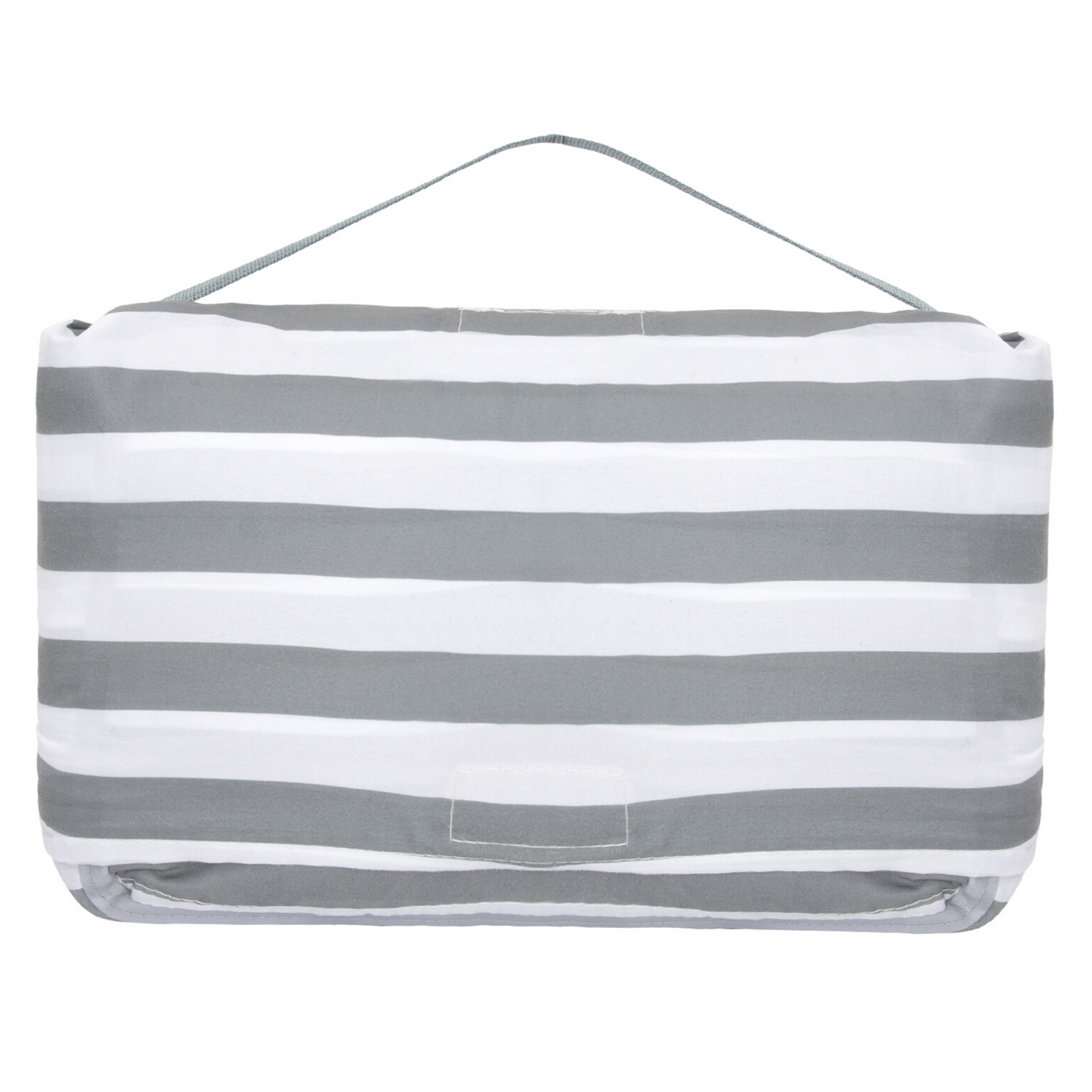 Shopping Cart & Highchair Cover - Gray and White Stripe