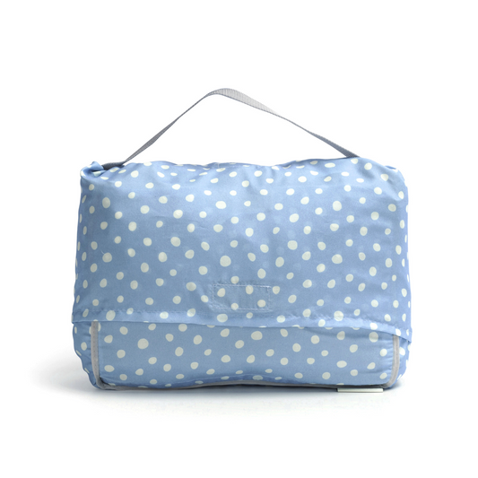 Shopping Cart & Highchair Cover - Blue Dots