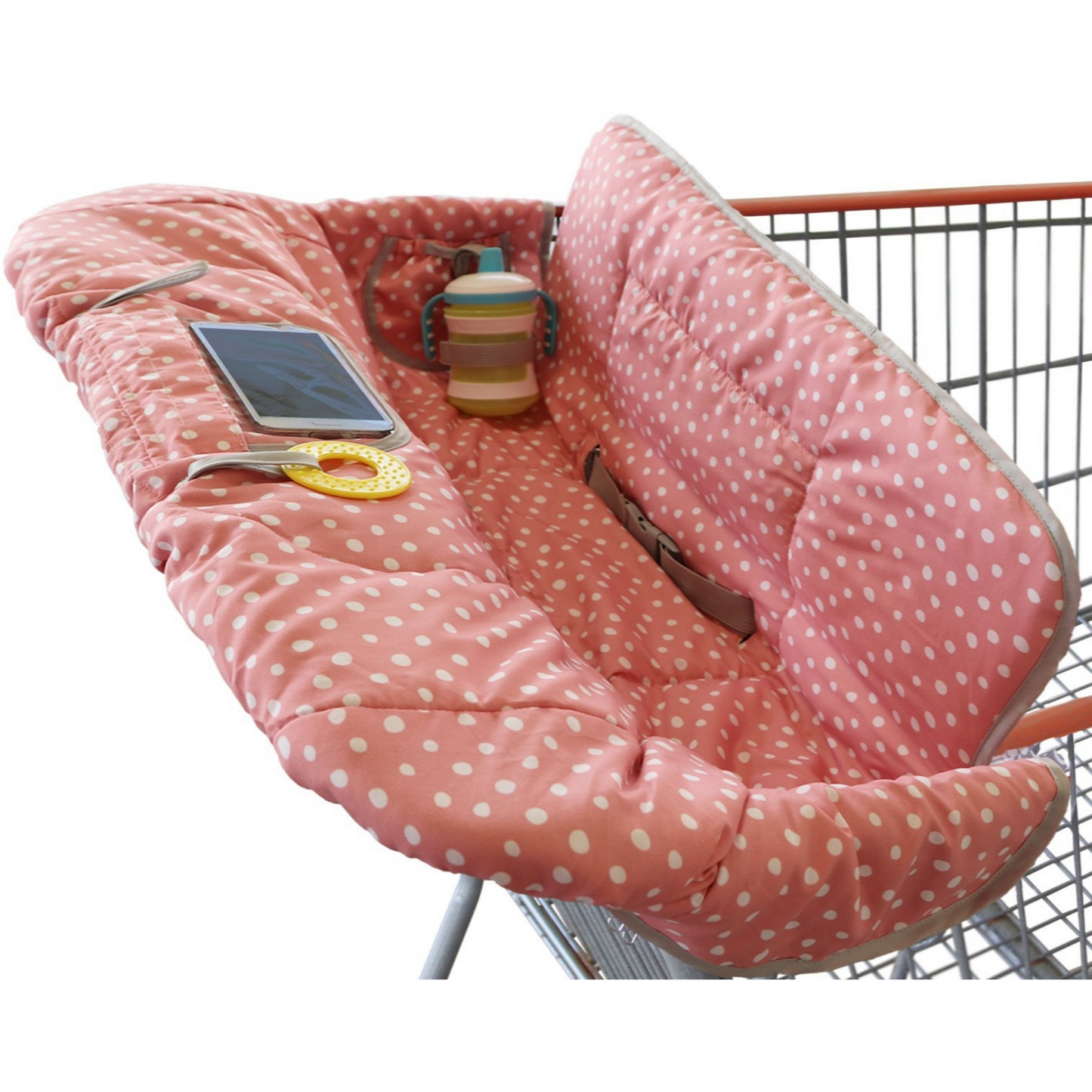 Pink shopping cart deals cover