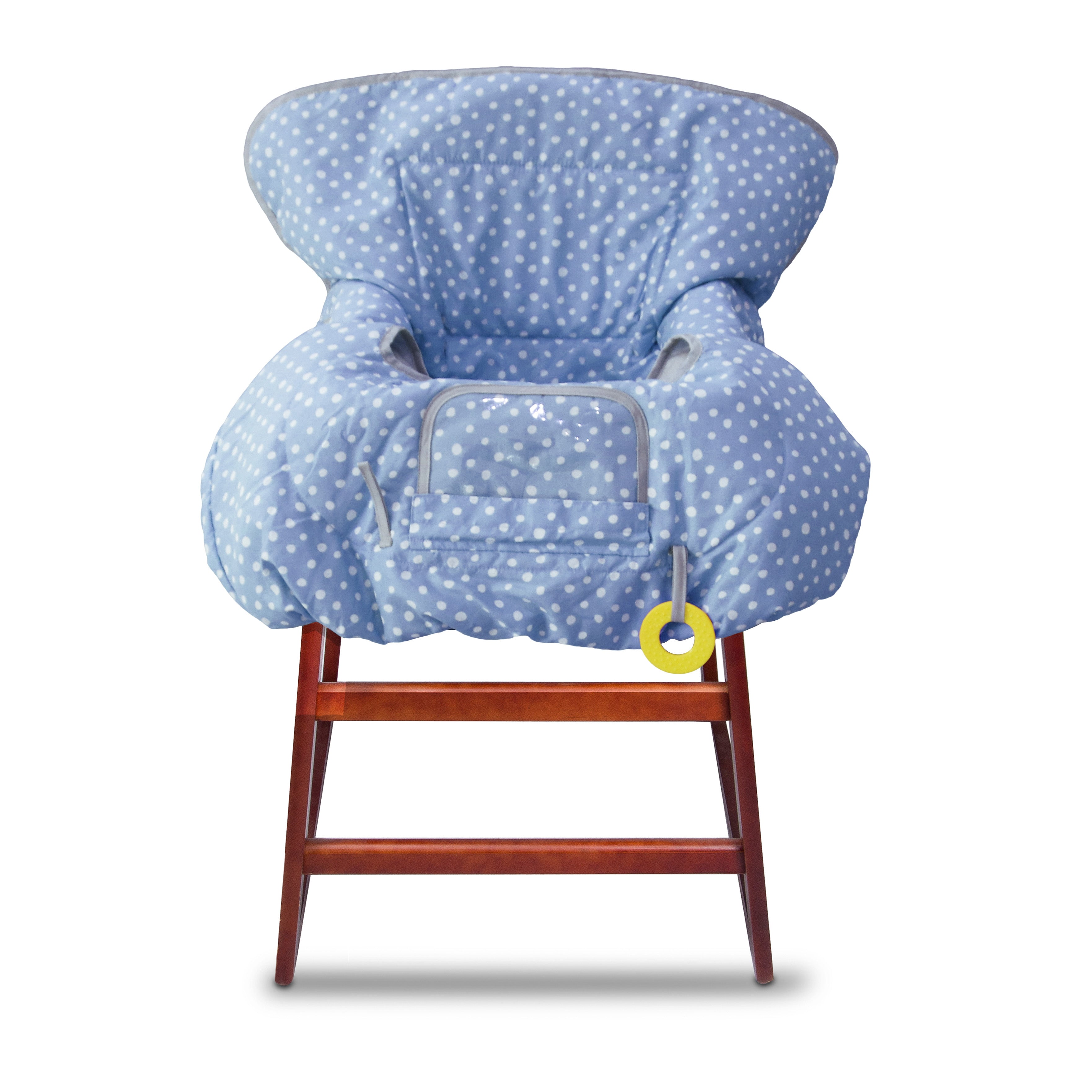 High chair discount cover with straps